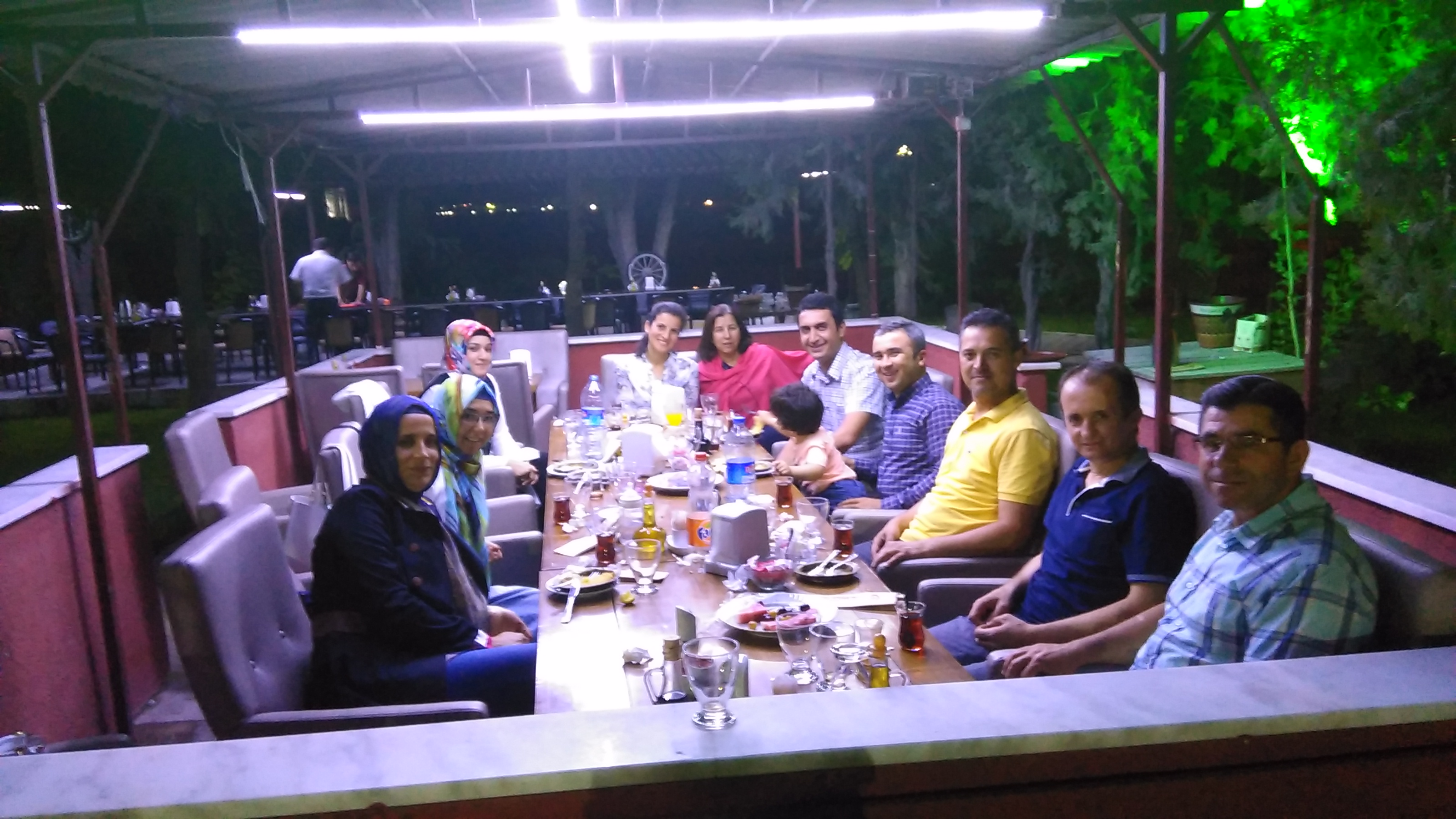 Aile eğitimi kadrosu iftarda