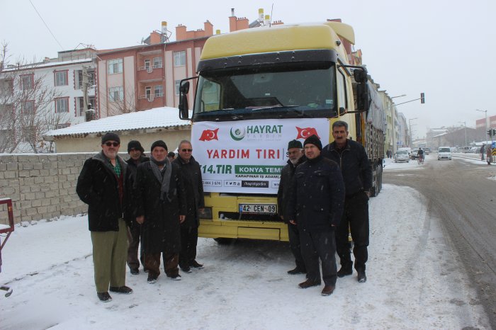 Hayrat Vakfından Halep'e yardım