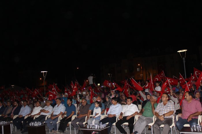 Karapınarda 15 Temmuz