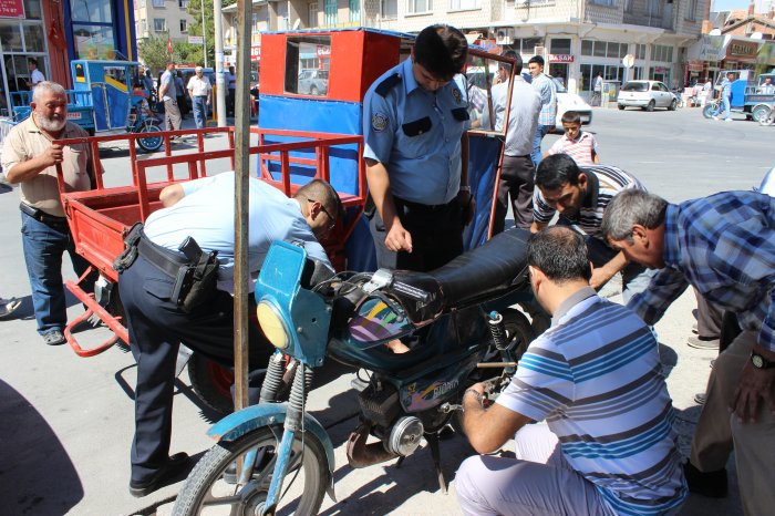 Ulus Mahallesi Muhtarı Kazada yaralandı