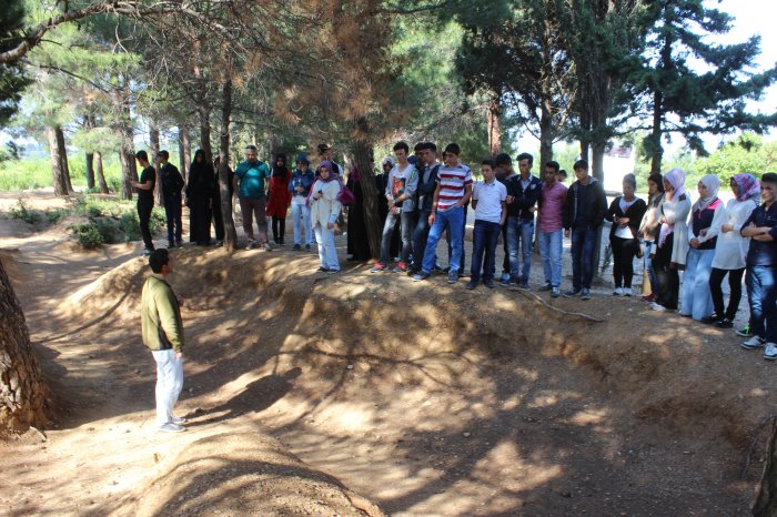 Öğrenciler Çanakkale şehitliği gezdiler