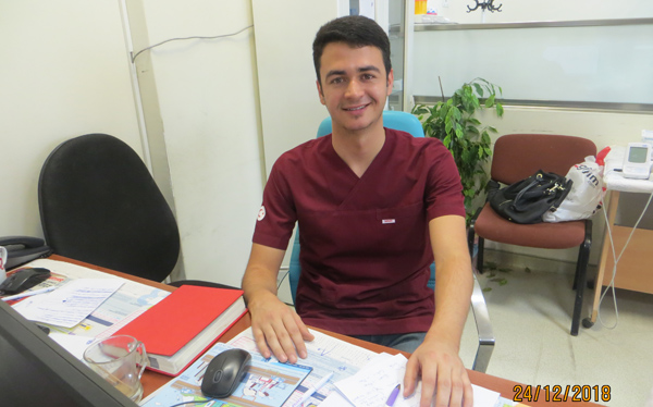 Hastaneye yeni diş hekimi