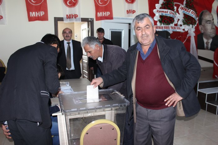 MHP'de sessiz kongre