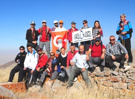 Ereğli Dağcılar Karacadağa Tırmandı