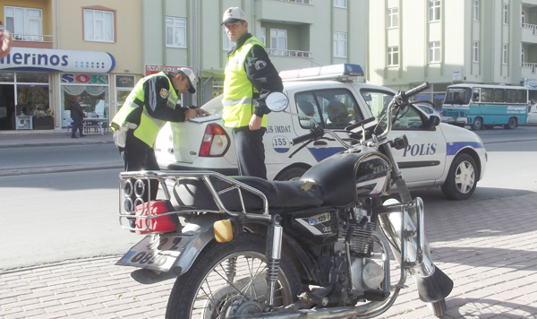 Motosiklet Sürücülerine Yönelik Denetimler Artırıldı.