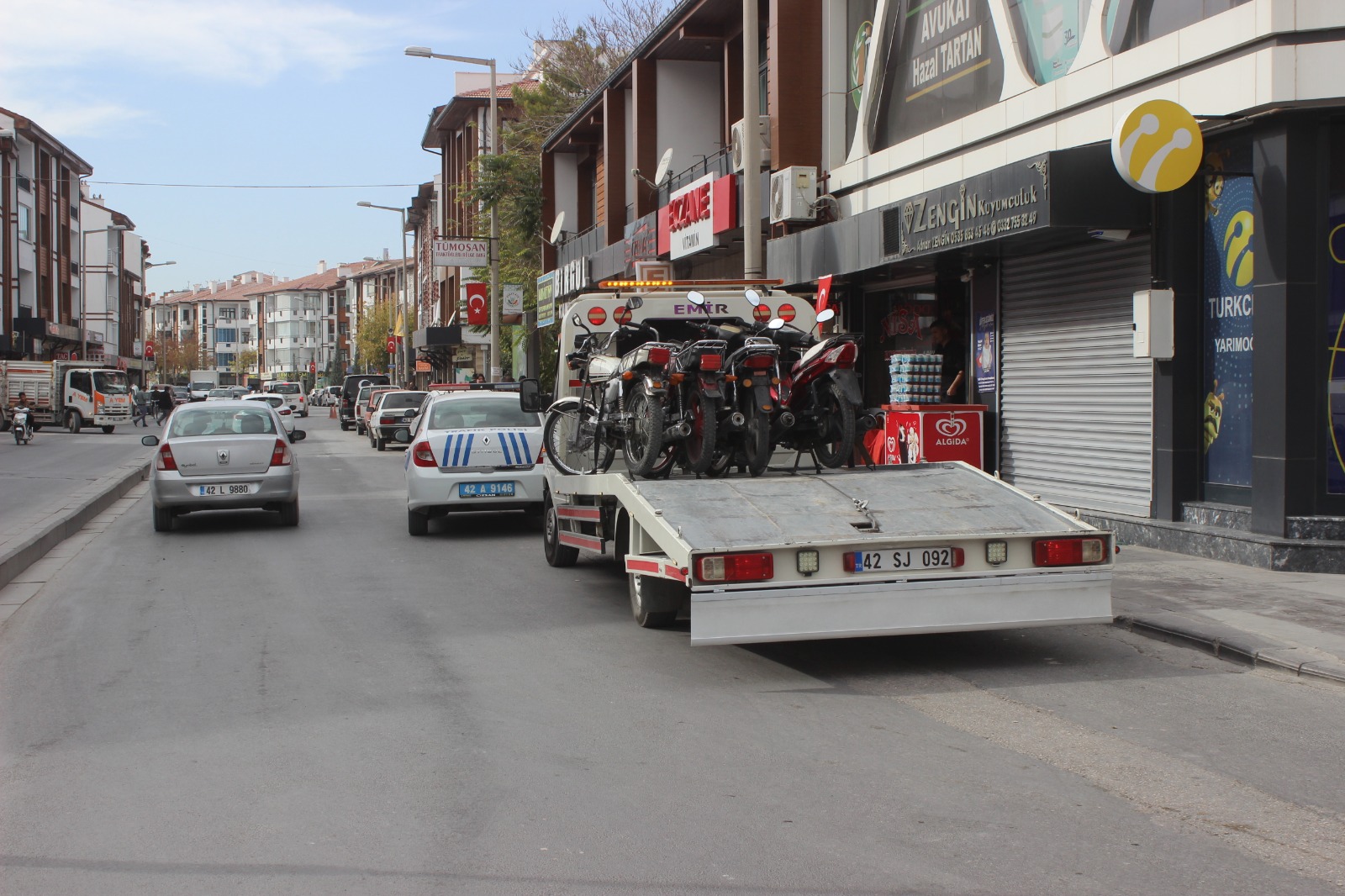 Polislerden motor denetimi