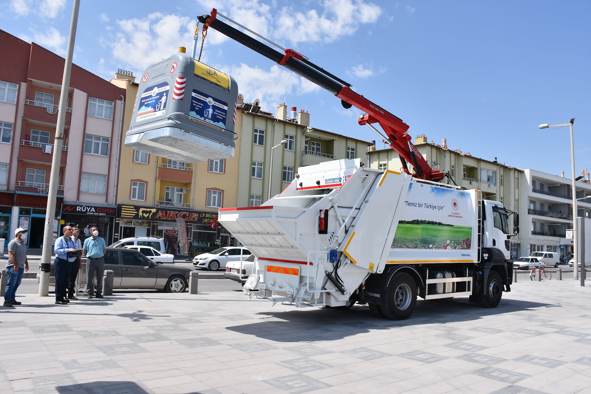 Belediyeye  yeni araç