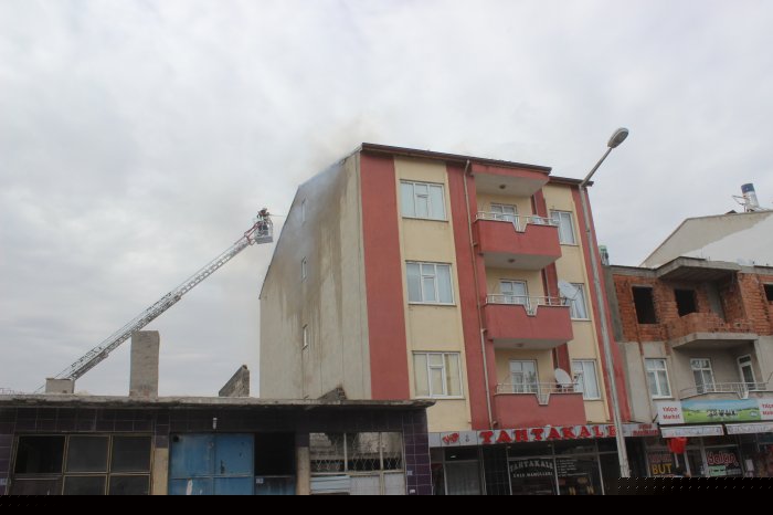 Yangın kısa sürede söndürüldü