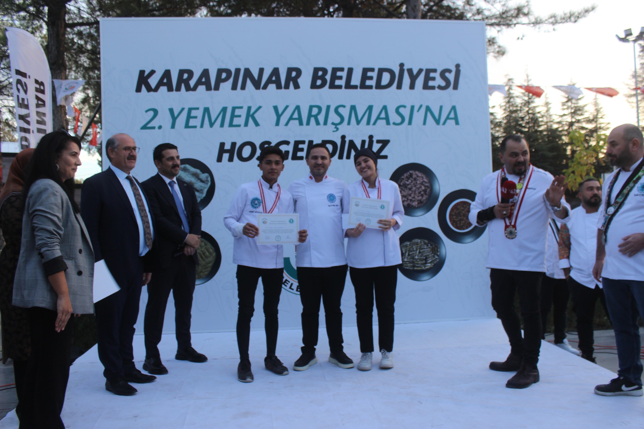 Yemek yarışması yapıldı